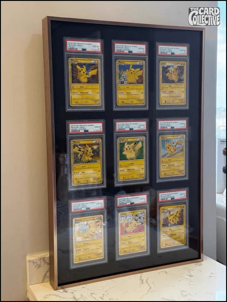 How to Choose the Right Trading Card Display Frame Size: The Complete Collector Guide - The Card Collective
