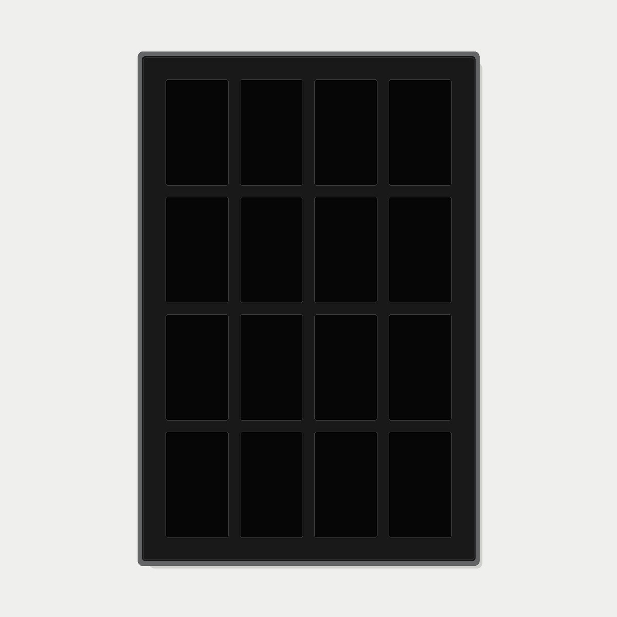 Premium aluminium metal trading card wall display frame case for Pokémon cards, MTG cards, Yu-Gi-Oh! cards, One Piece cards and sports cards, graded card wall display, PSA card frame, CGC card display, BGS slab display, One Touch magnetic holder display,