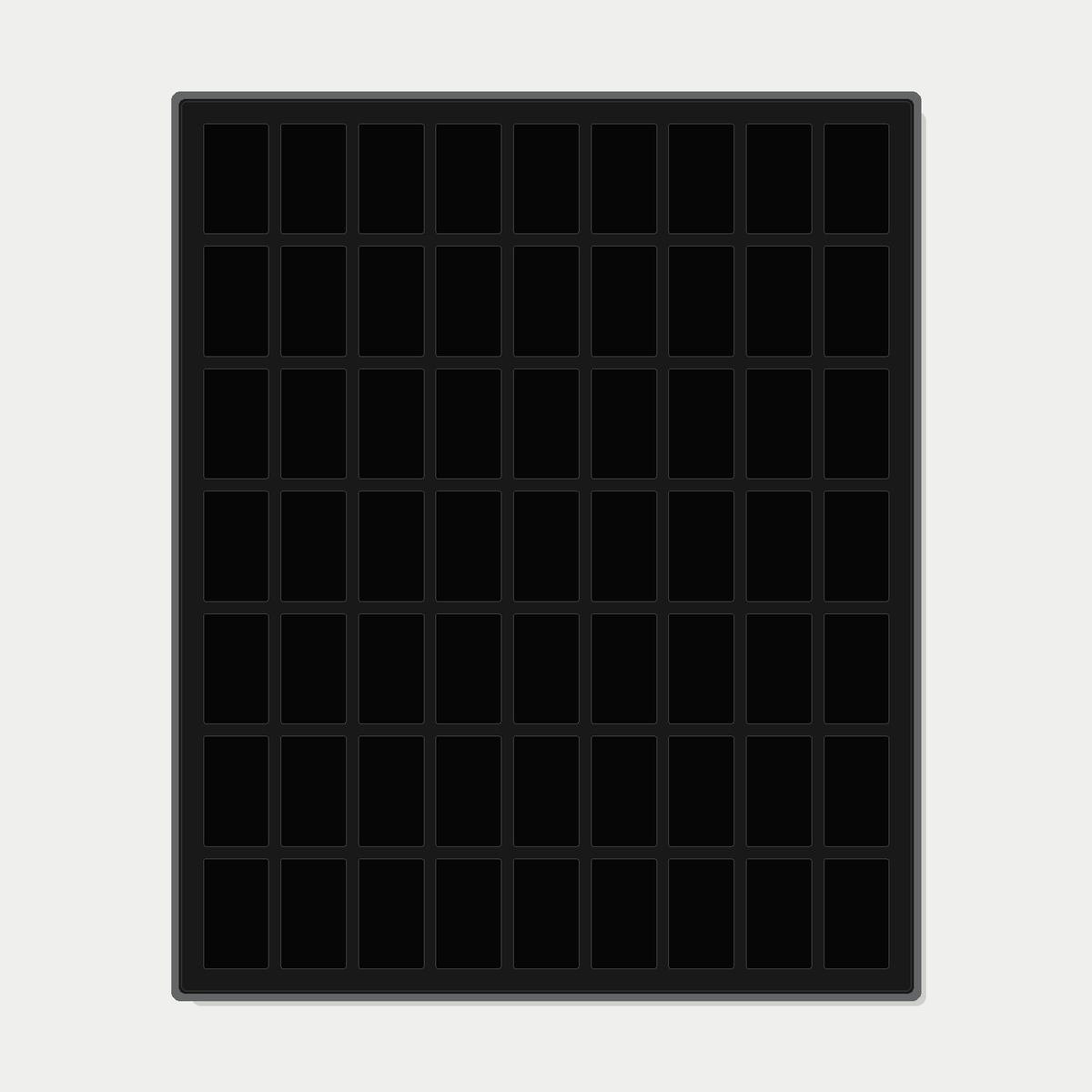 Premium aluminium metal trading card wall display frame case for Pokémon cards, MTG cards, Yu-Gi-Oh! cards, One Piece cards and sports cards, graded card wall display, PSA card frame, CGC card display, BGS slab display, One Touch magnetic holder display,