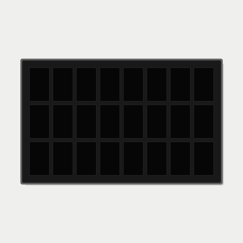 Premium aluminium metal trading card wall display frame case for Pokémon cards, MTG cards, Yu-Gi-Oh! cards, One Piece cards and sports cards, graded card wall display, PSA card frame, CGC card display, BGS slab display, One Touch magnetic holder display,