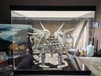 Premium aluminium metal trading card wall display frame case for Pokémon cards, MTG cards, Yu-Gi-Oh! cards, One Piece cards and sports cards, graded card wall display, PSA card frame, CGC card display, BGS slab display, One Touch magnetic holder display,