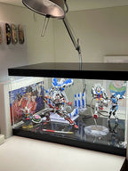 Premium aluminium metal trading card wall display frame case for Pokémon cards, MTG cards, Yu-Gi-Oh! cards, One Piece cards and sports cards, graded card wall display, PSA card frame, CGC card display, BGS slab display, One Touch magnetic holder display,